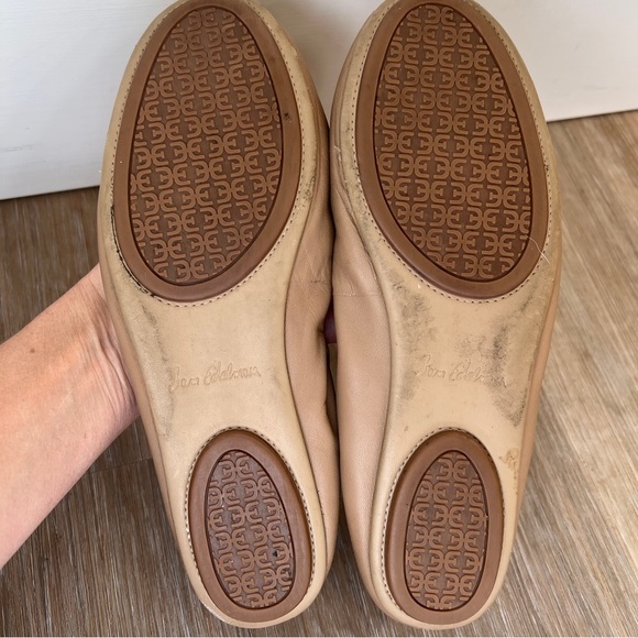 Sam Edelman Florence Nude Leather Ballet Flats Size 8 - Picture 4 of 7